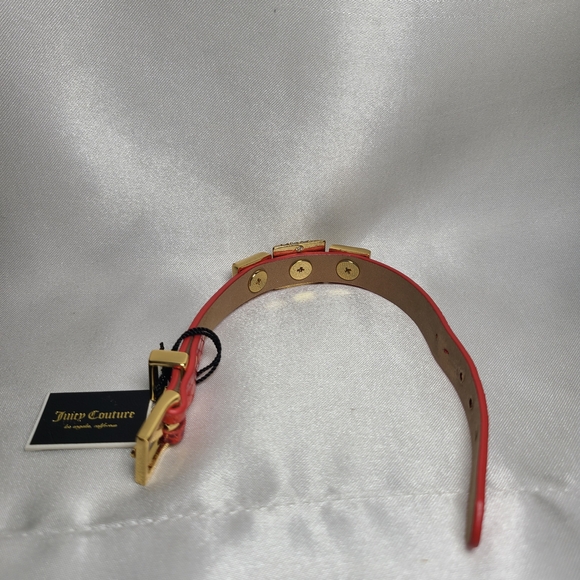 Juicy Couture Red and Gold Crystal Bracelet NWT Gift for Her - Picture 4 of 6